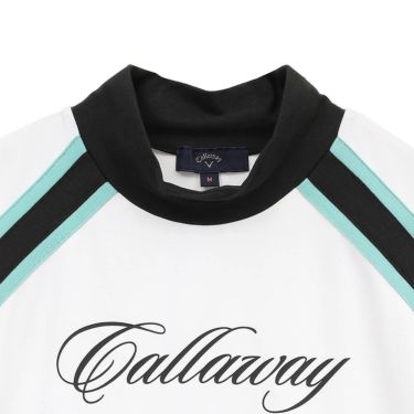 キャロウェイ Callaway　レディース 半袖 モックネックシャツ C25134203　2025年モデル 詳細1
