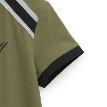 キャロウェイ Callaway　レディース 半袖 モックネックシャツ C25134203　2025年モデル 詳細1