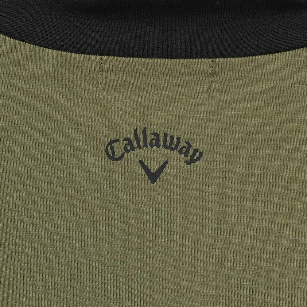 キャロウェイ Callaway　レディース 半袖 モックネックシャツ C25134203　2025年モデル 詳細1