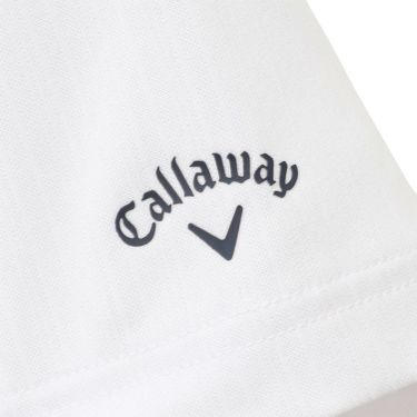 キャロウェイ Callaway　レディース ストライプ 半袖 ポロシャツ C25134205　2025年モデル 詳細1