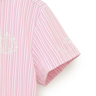 キャロウェイ Callaway　レディース ストライプ 半袖 ポロシャツ C25134205　2025年モデル 詳細1