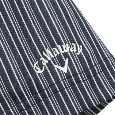 キャロウェイ Callaway　レディース ストライプ 半袖 ポロシャツ C25134205　2025年モデル 詳細1