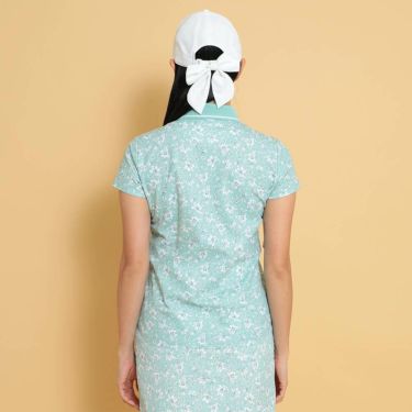 キャロウェイ Callaway　レディース フラワープリント 半袖 ポロシャツ C25134207　2025年モデル 詳細1