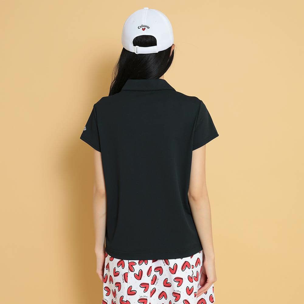 キャロウェイ Callaway　レディース LOVEキャロウェイ 半袖 シャツ C25134220　2025年モデル 詳細1