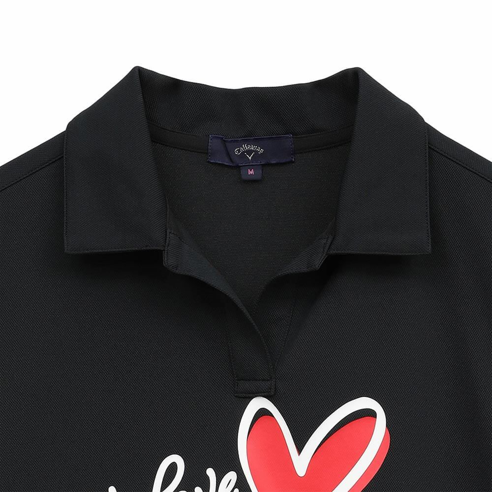 キャロウェイ Callaway　レディース LOVEキャロウェイ 半袖 シャツ C25134220　2025年モデル 詳細1
