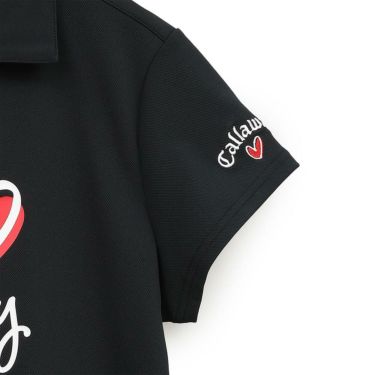 キャロウェイ Callaway　レディース LOVEキャロウェイ 半袖 シャツ C25134220　2025年モデル 詳細1