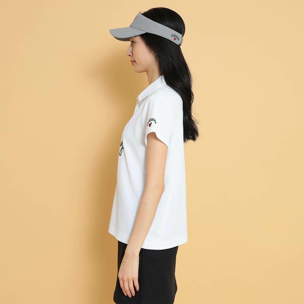 キャロウェイ Callaway　レディース LOVEキャロウェイ 半袖 シャツ C25134220　2025年モデル 詳細1