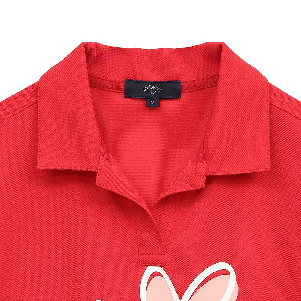 キャロウェイ Callaway　レディース LOVEキャロウェイ 半袖 シャツ C25134220　2025年モデル 詳細1