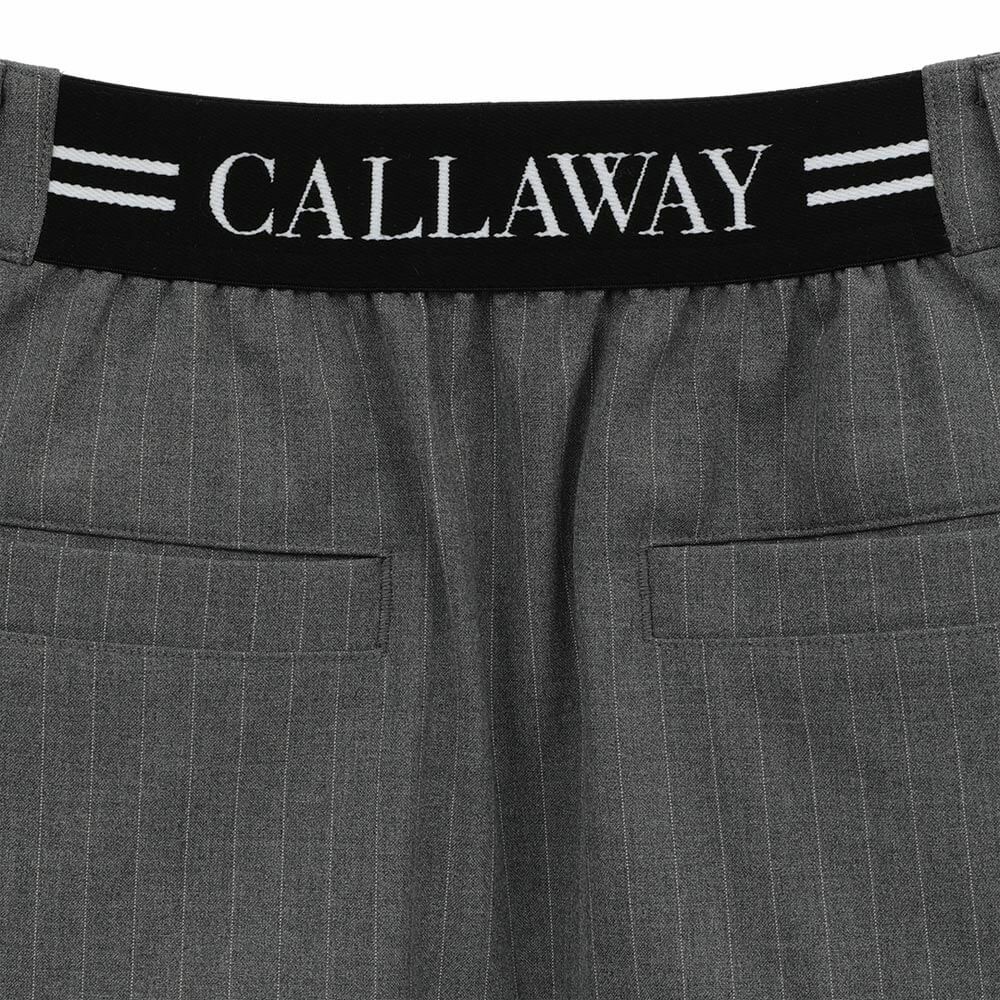 キャロウェイ Callaway　レディース ピンストライプ プリーツ スカート C25128204　2025年モデル 詳細1