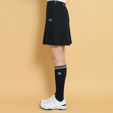 キャロウェイ Callaway　レディース ピンストライプ プリーツ スカート C25128204　2025年モデル 詳細1