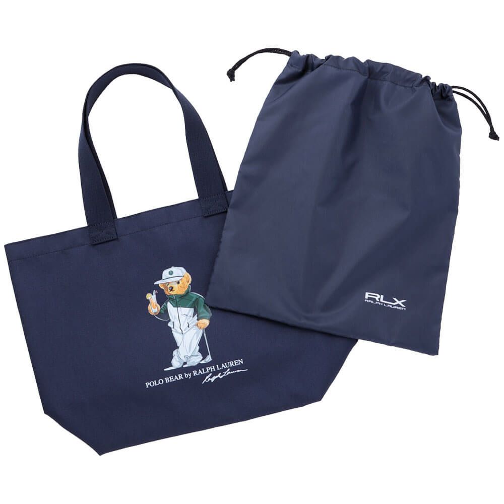 POLO GOLF RLX　カクテル ポロベア トートバッグ RLT018 NV ネイビー　2025年モデル 詳細3