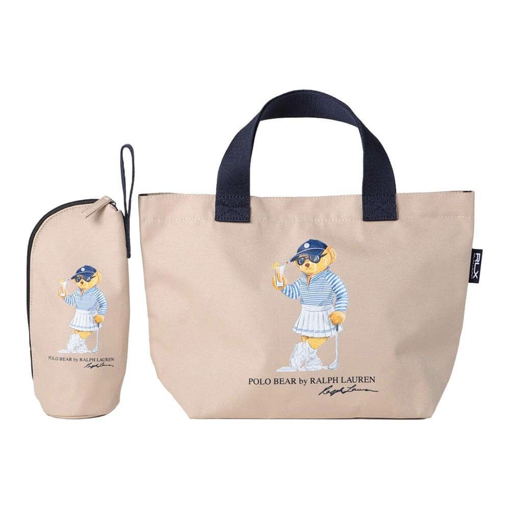 POLO GOLF RLX　カクテル ポロベア カートポーチ＆ドリンクホルダー RLZ018 BE ベージュ　2025年モデル ベージュ（BE）