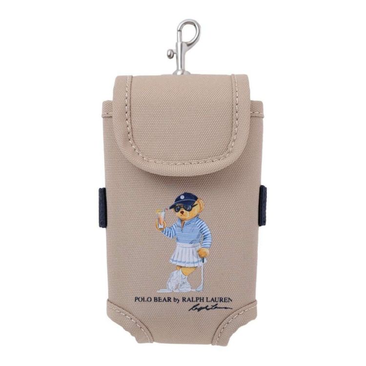 POLO GOLF RLX カクテル ポロベア ボールポーチ RLY018 BE ベージュ