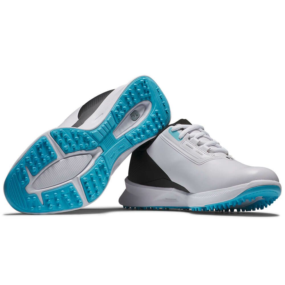フットジョイ　フューエル レース ボーイズ ジュニア スパイクレス ゴルフシューズ 45042 ホワイト/ブラック　2025年モデル ホワイト/ブラック（45042）