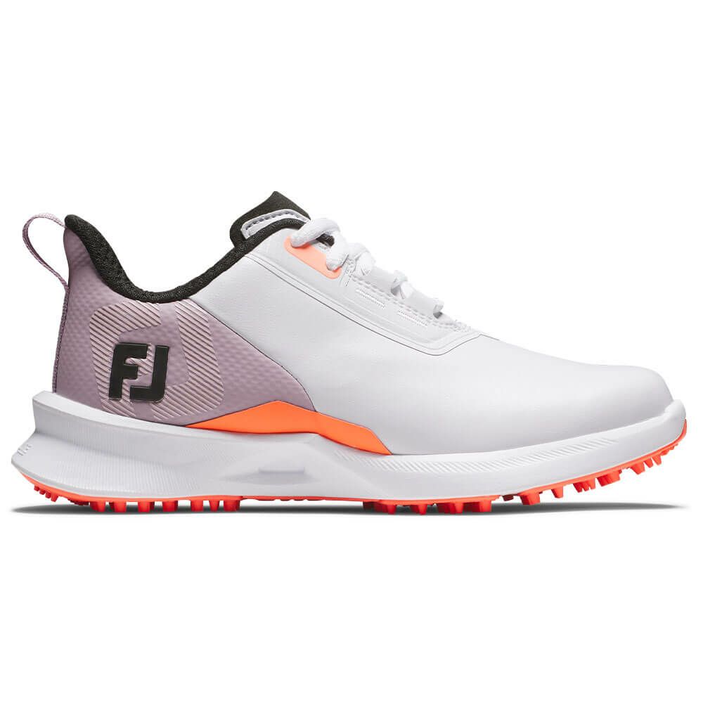 フットジョイ　フューエル レース ガールズ ジュニア スパイクレス ゴルフシューズ 45042 ホワイト/ピンク　2025年モデル ホワイト/ピンク（45042）