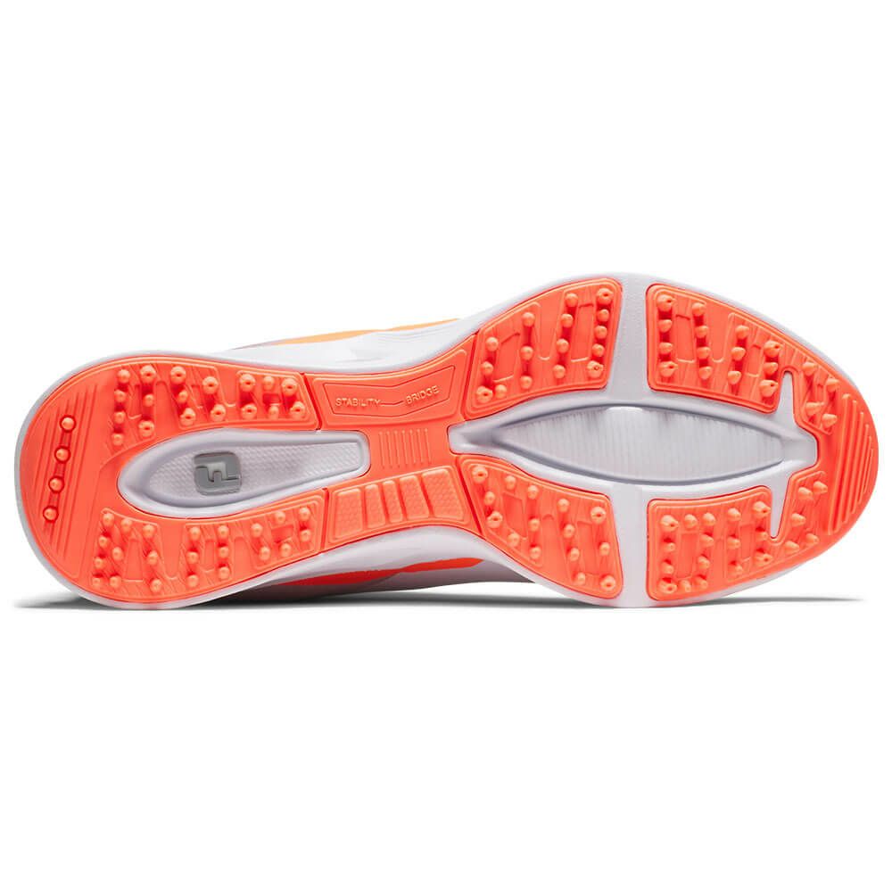 フットジョイ　フューエル レース ガールズ ジュニア スパイクレス ゴルフシューズ 45042 ホワイト/ピンク　2025年モデル ホワイト/ピンク（45042）