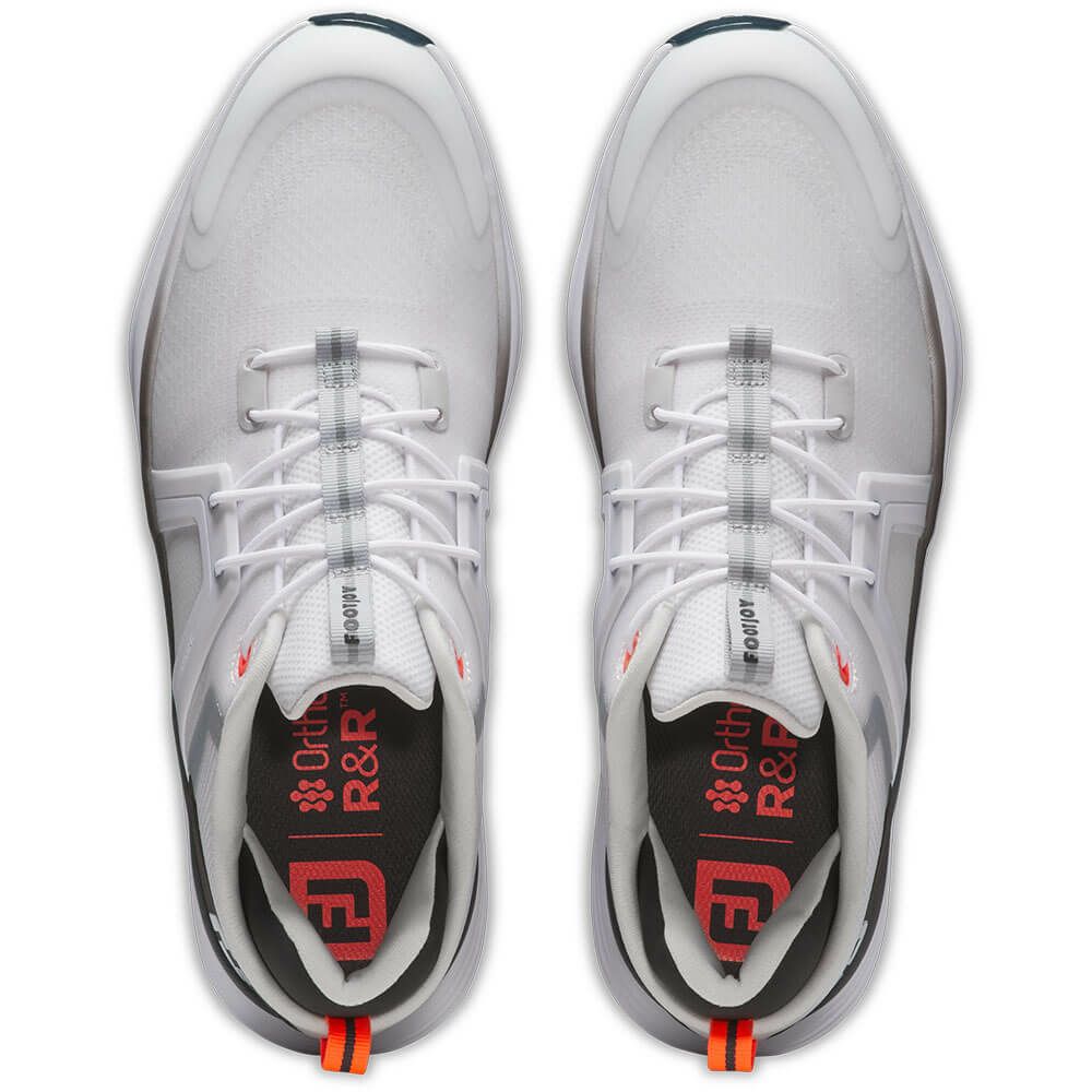 フットジョイ　ハイパーフレックス レース 2025年モデル メンズ ゴルフシューズ 55469 ホワイト/ブラック ホワイト/ブラック（55469）