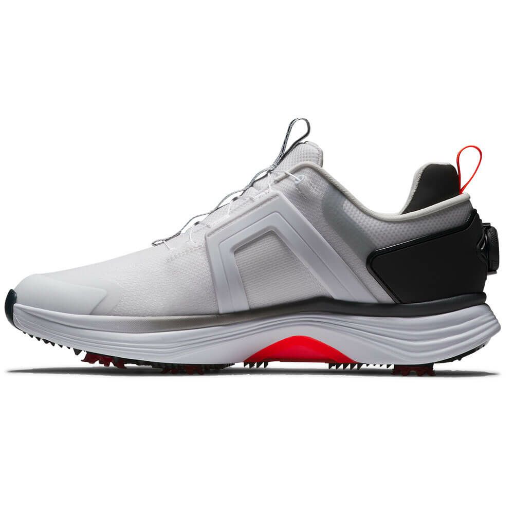 フットジョイ　ハイパーフレックス ボア 2025年モデル メンズ ゴルフシューズ 55476 ホワイト/ブラック ホワイト/ブラック（55476）