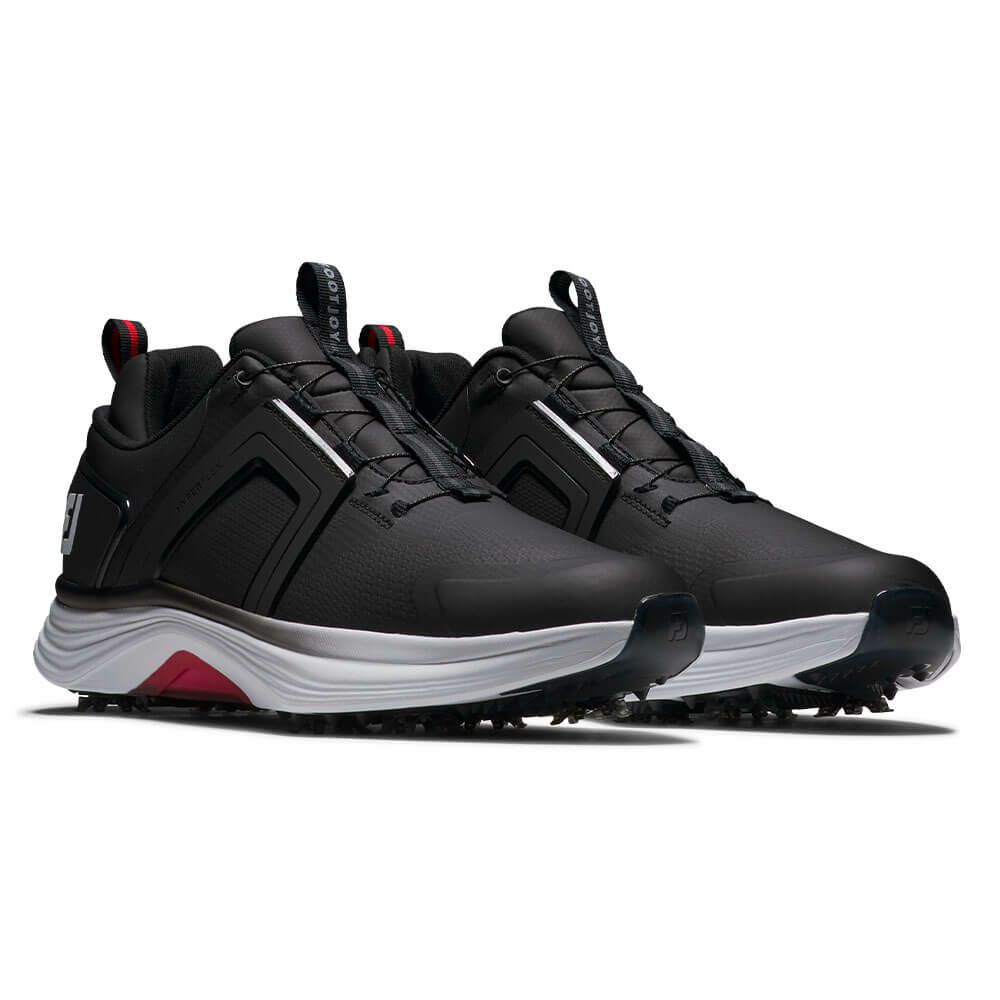 フットジョイ　ハイパーフレックス ボア 2025年モデル メンズ ゴルフシューズ 55477 ブラック/ホワイト ブラック/ホワイト（55477）