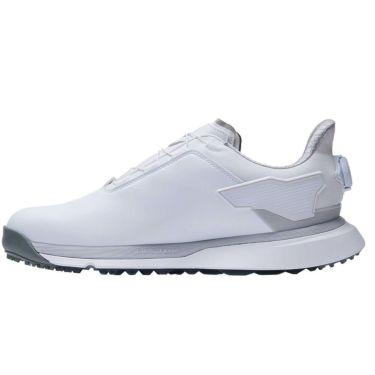 フットジョイ　PRO/SLX ボア 2025年モデル メンズ スパイクレス ゴルフシューズ 56946 ホワイト/グレー ホワイト/グレー（56946）