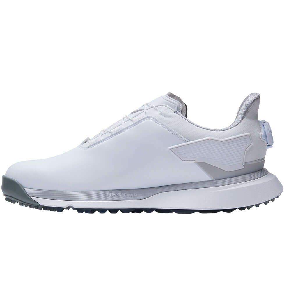 フットジョイ　PRO/SLX ボア 2025年モデル メンズ スパイクレス ゴルフシューズ 56946 ホワイト/グレー ホワイト/グレー（56946）