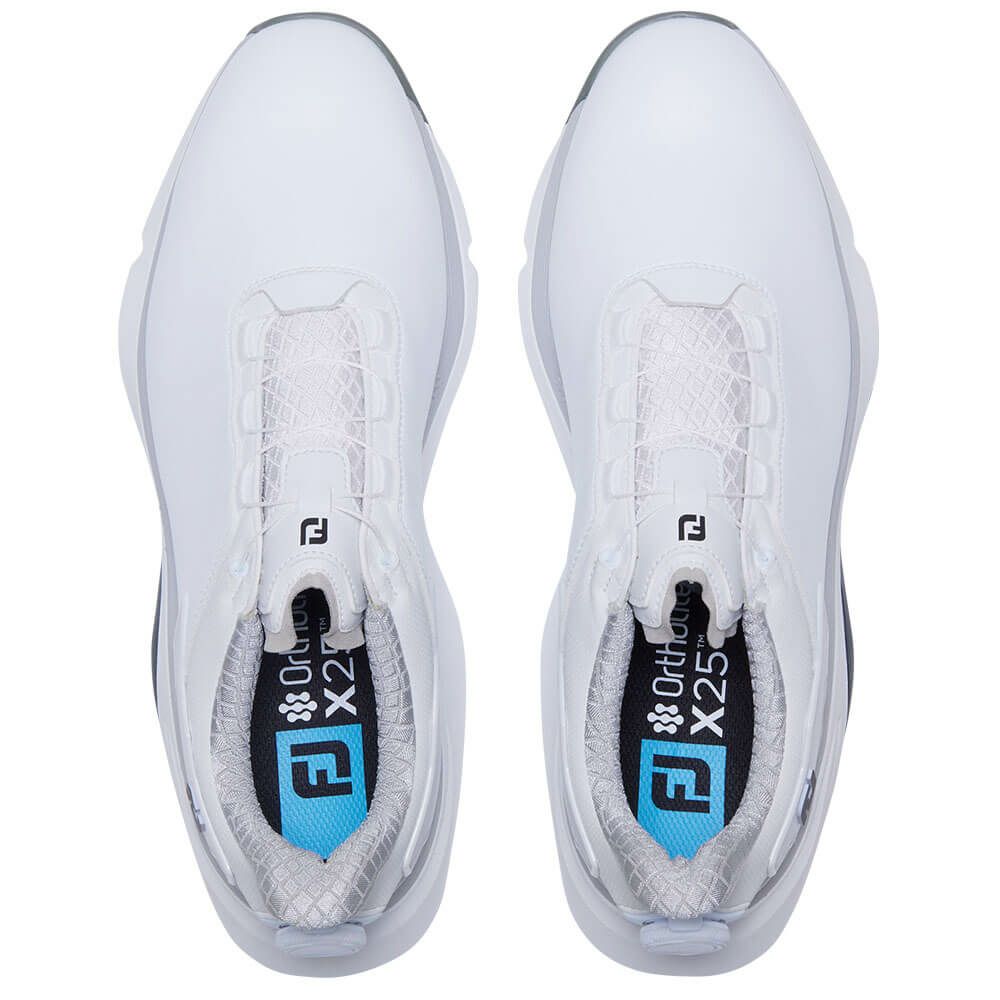 フットジョイ　PRO/SLX ボア 2025年モデル メンズ スパイクレス ゴルフシューズ 56946 ホワイト/グレー ホワイト/グレー（56946）