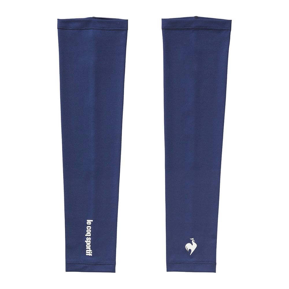ルコック Le coq sportif　メンズ クーリングUV アームカバー LG5SAZ50M NV ネイビー　2025年モデル ネイビー