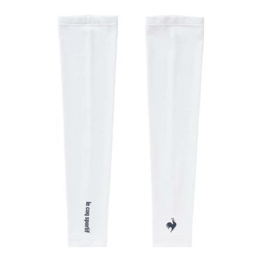 ルコック Le coq sportif　レディース クーリングUV アームカバー LG5SAZ51L WH ホワイト　2025年モデル ホワイト