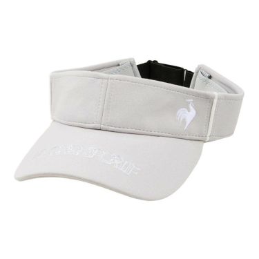 ルコック Le coq sportif　レディース Comfyfit Visor コンフィーフィット バイザー LG5SCP52L GY グレー　2025年モデル グレー