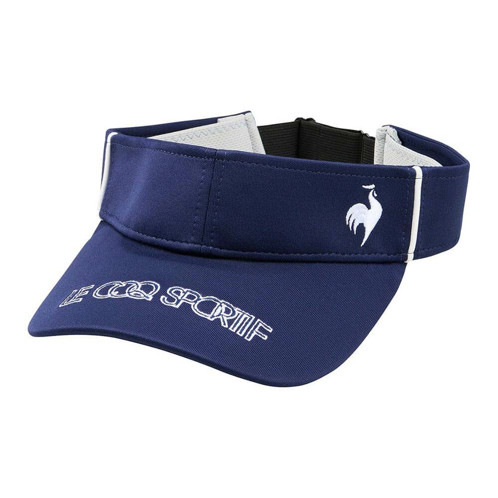 ルコック Le coq sportif　レディース Comfyfit Visor コンフィーフィット バイザー LG5SCP52L NV ネイビー　2025年モデル ネイビー