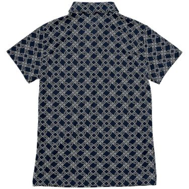 ルコック Le coq sportif　レディース 総柄 半袖 ポロシャツ LG5SHS13L　2025年モデル 詳細1