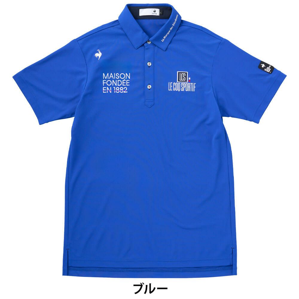 ルコック Le coq sportif　メンズ 半袖 ポロシャツ LG5SHS13M　2025年モデル 詳細1