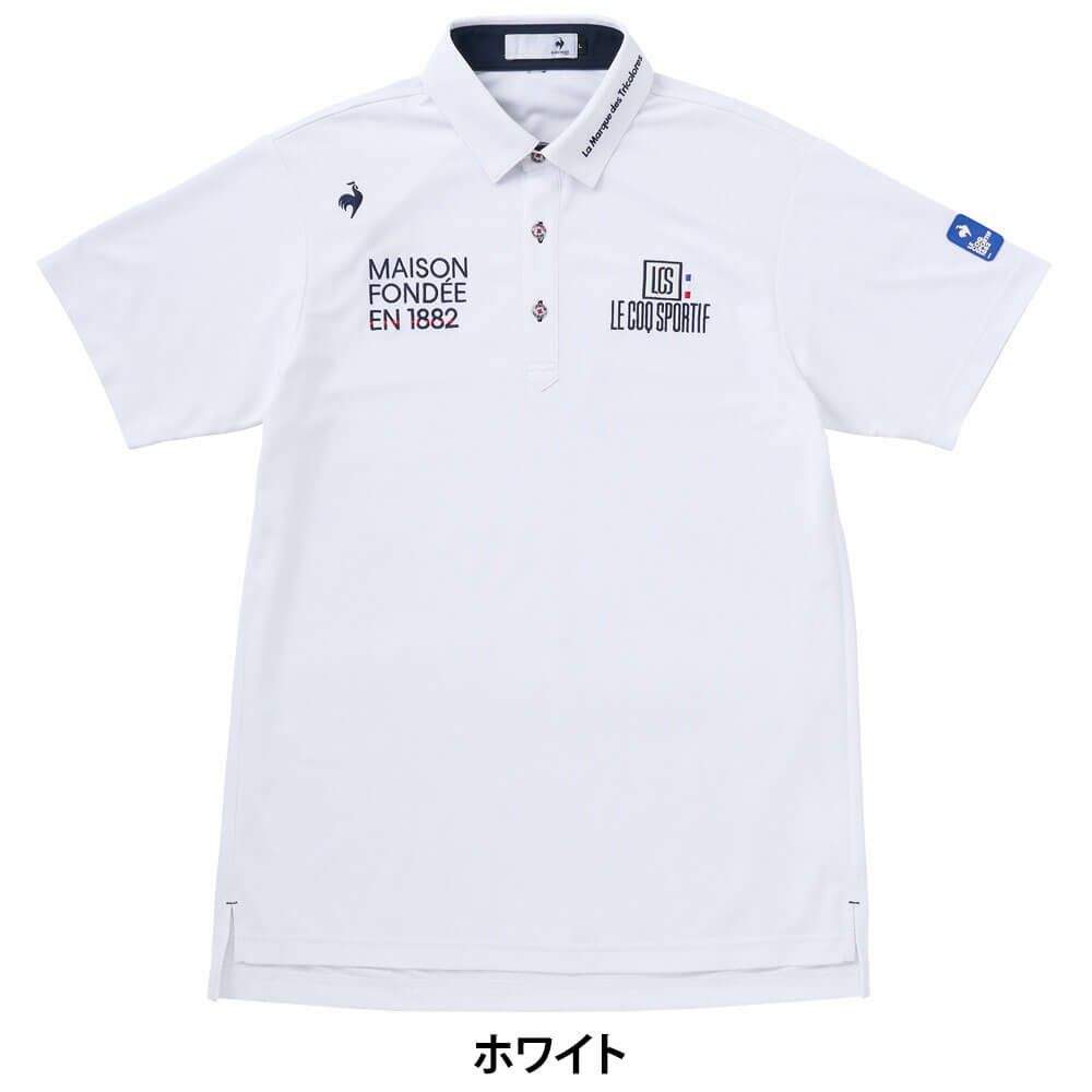 ルコック Le coq sportif　メンズ 半袖 ポロシャツ LG5SHS13M　2025年モデル 詳細1