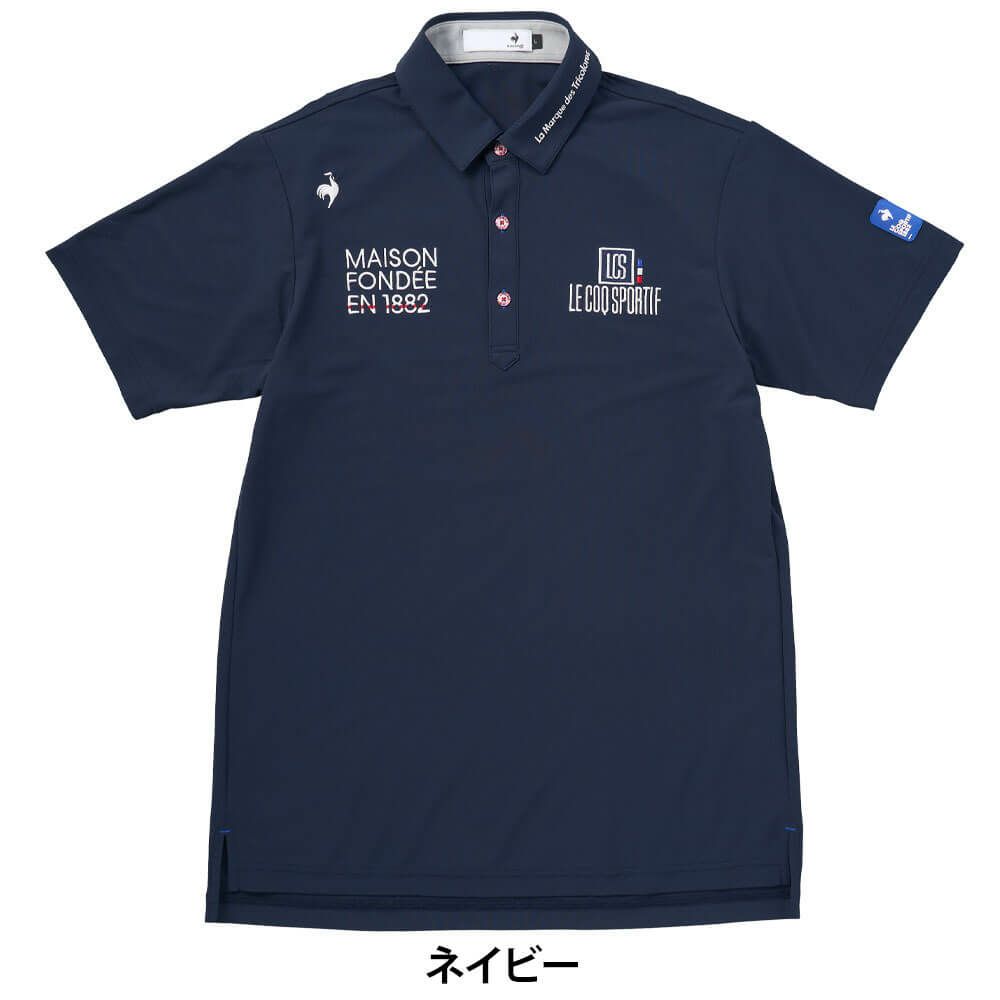ルコック Le coq sportif　メンズ 半袖 ポロシャツ LG5SHS13M　2025年モデル 詳細1