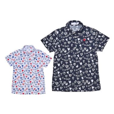 ルコック Le coq sportif　レディース ニワトリ ハート 半袖 ポロシャツ LG5SHS14L　2025年モデル 詳細1