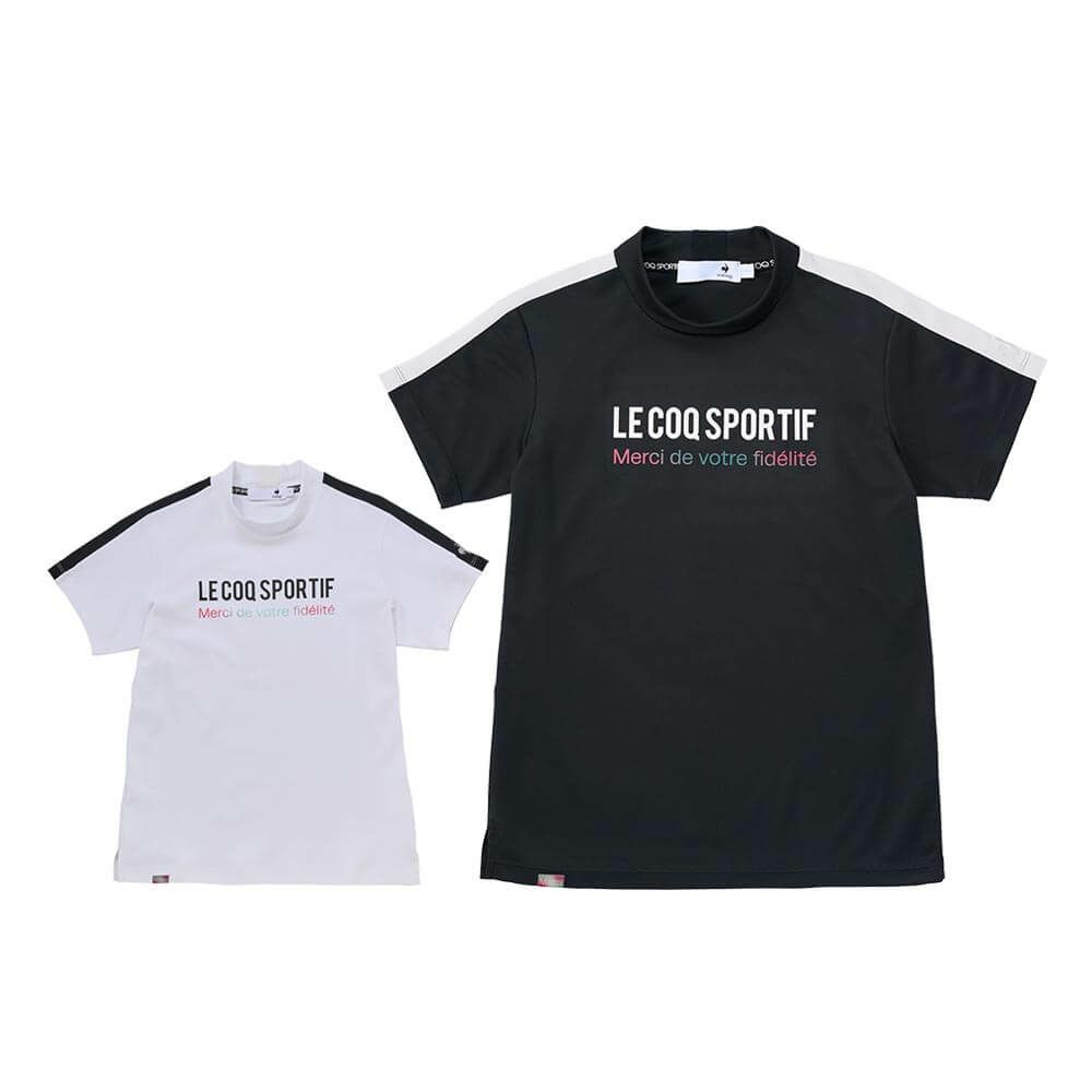 ルコック Le coq sportif　レディース 半袖 モックネックシャツ LG5SHS53L　2025年モデル