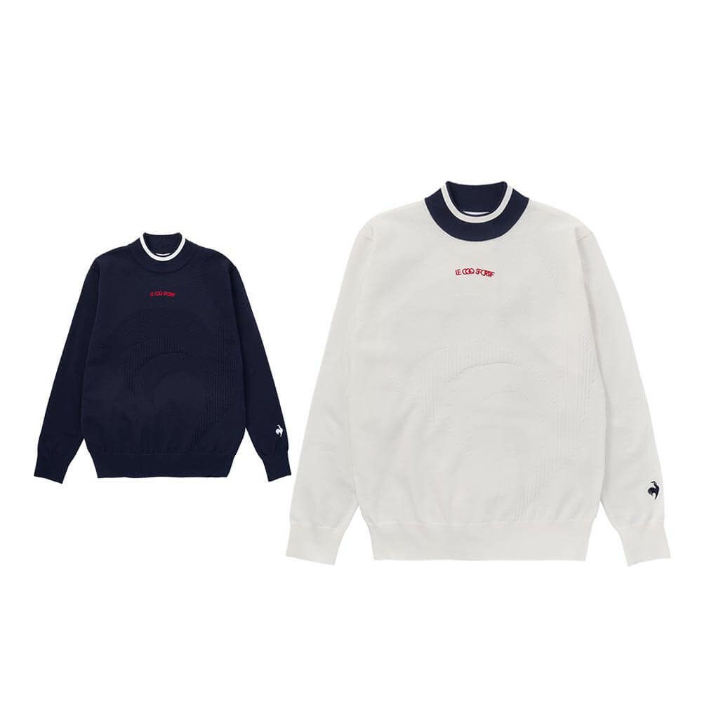 ルコック Le coq sportif　レディース 長袖 モックネック セーター LG5SST80L　2025年モデル 詳細1