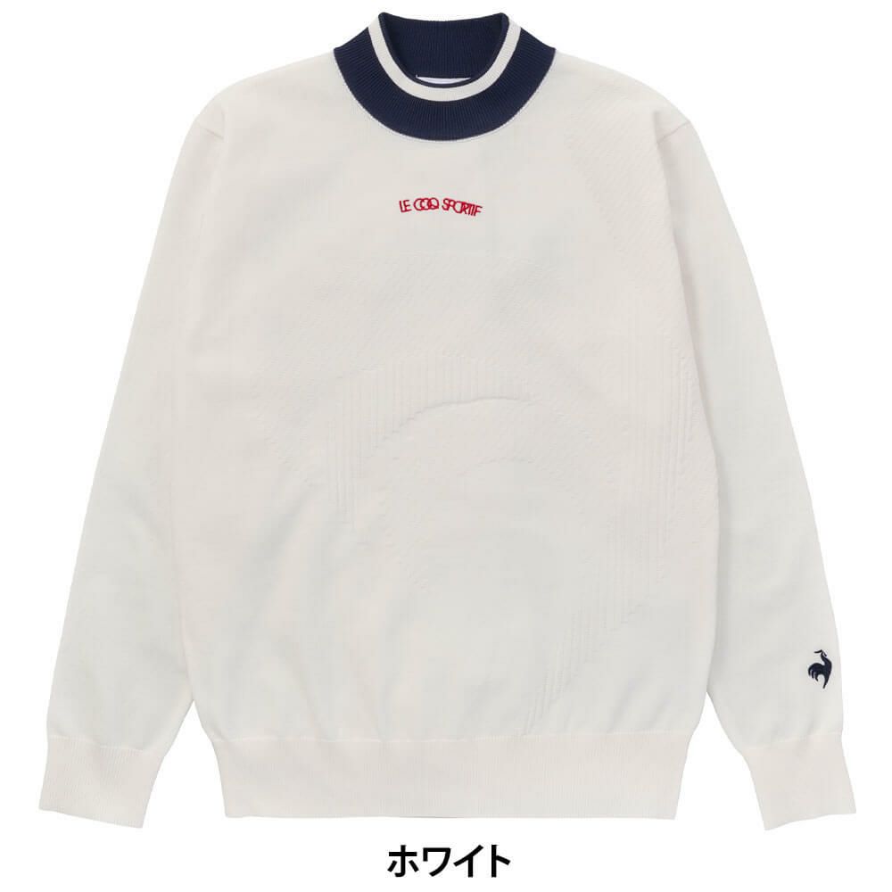 ルコック Le coq sportif　レディース 長袖 モックネック セーター LG5SST80L　2025年モデル 詳細1