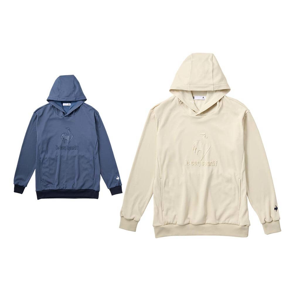 ルコック Le coq sportif　メンズ スウェット 長袖 フーディ― プルオーバー LG5SSW00M　2025年モデル 詳細1