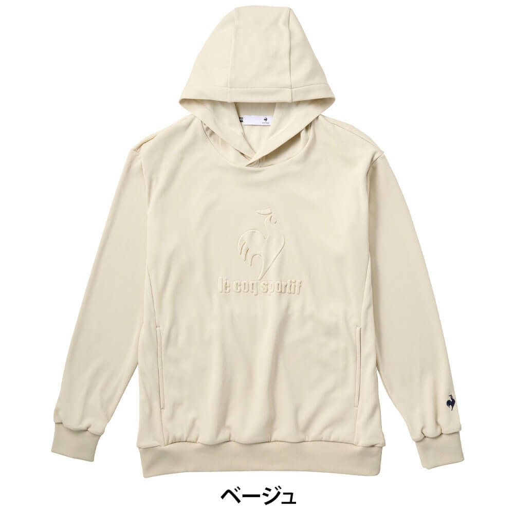 ルコック Le coq sportif　メンズ スウェット 長袖 フーディ― プルオーバー LG5SSW00M　2025年モデル 詳細1