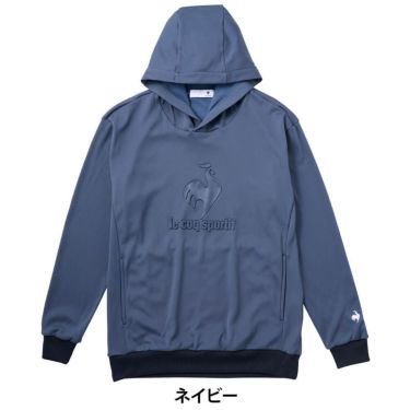 ルコック Le coq sportif　メンズ スウェット 長袖 フーディ― プルオーバー LG5SSW00M　2025年モデル 詳細1