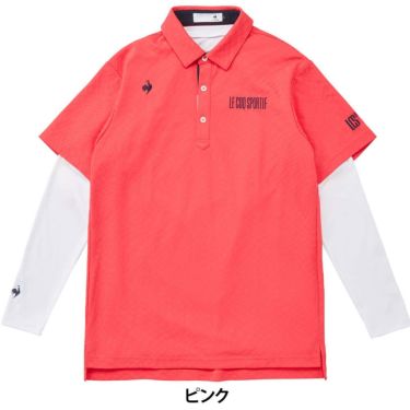 ルコック Le coq sportif　メンズ 半袖 ポロシャツ & 長袖 インナーシャツ LG5STZ01M　2025年モデル 詳細1