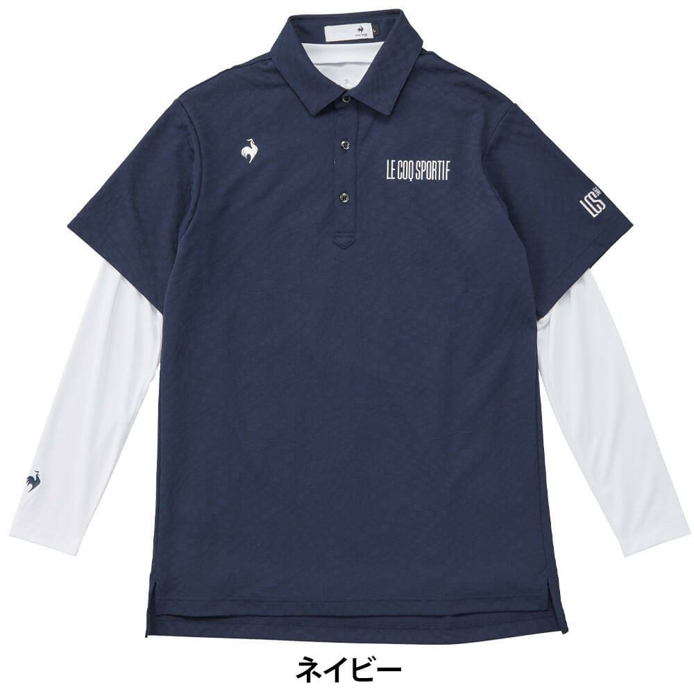 ルコック Le coq sportif　メンズ 半袖 ポロシャツ & 長袖 インナーシャツ LG5STZ01M　2025年モデル 詳細1