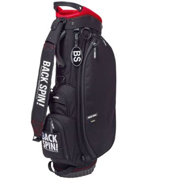 バックスピンゴルフ BACK SPIN! GOLF　軽量 スタンド キャディバッグ BSBD01C004 BK/RD ブラック/レッド 詳細1
