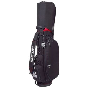 バックスピンゴルフ BACK SPIN! GOLF　軽量 スタンド キャディバッグ BSBD01C004 BK/RD ブラック/レッド 詳細1