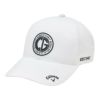 キャロウェイ Callaway　メンズ バックスピンドル キャップ C25191101 1030 ホワイト　2025年モデル ホワイト