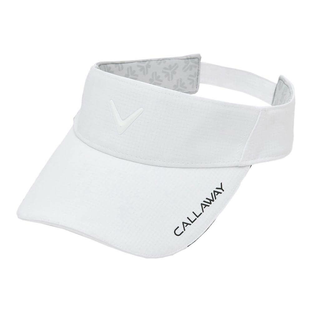 キャロウェイ Callaway メンズ バイザー C25191108 1030 ホワイト 2025年モデル