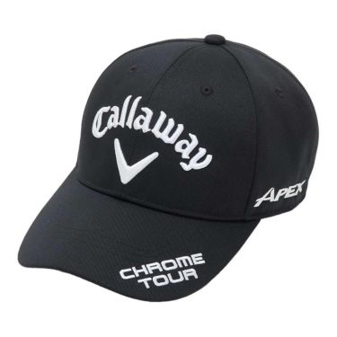 キャロウェイ Callaway　メンズ ツアー ツイル キャップ C25990100 1010 ブラック　2025年モデル ブラック