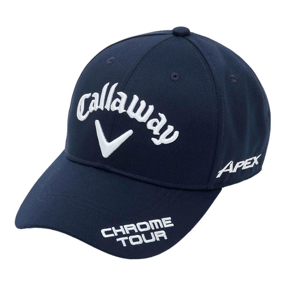 キャロウェイ Callaway　メンズ ツアー ツイル キャップ C25990100 1120 ネイビー　2025年モデル ネイビー