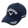 キャロウェイ Callaway　メンズ ツアー ツイル キャップ C25990100 1120 ネイビー　2025年モデル ネイビー